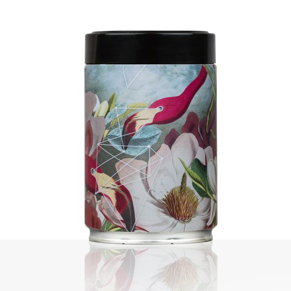 Pepita Coffeee - Alexandra Gallagher Art - Flamingo Flower