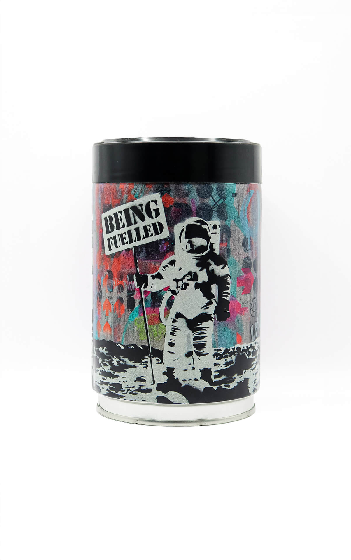 Being - Moonman | Collectable Art Tin | 250g Luxury Blend Coffee | Free UK Delivery