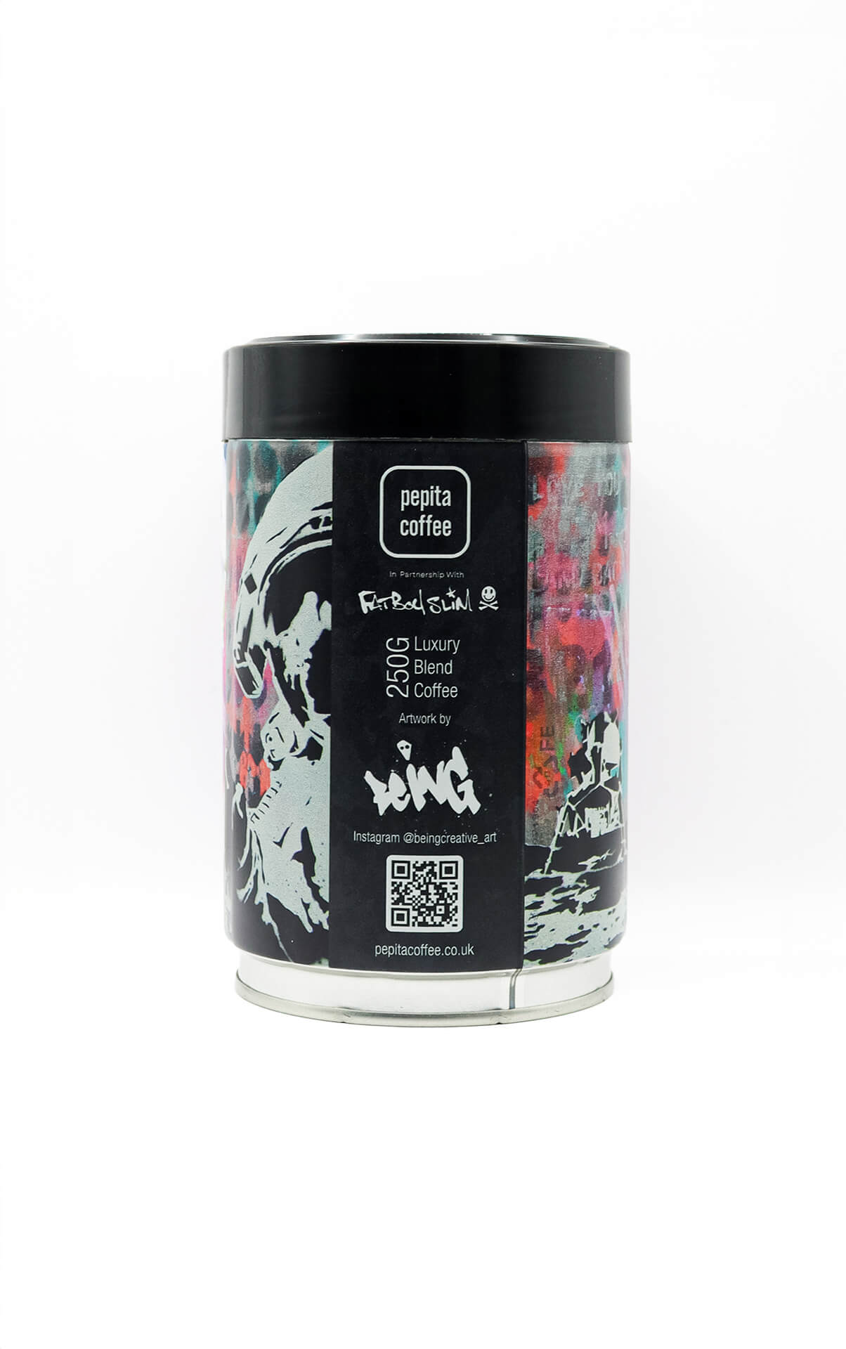Being - Moonman | Collectable Art Tin | 250g Luxury Blend Coffee | Free UK Delivery - Image 4