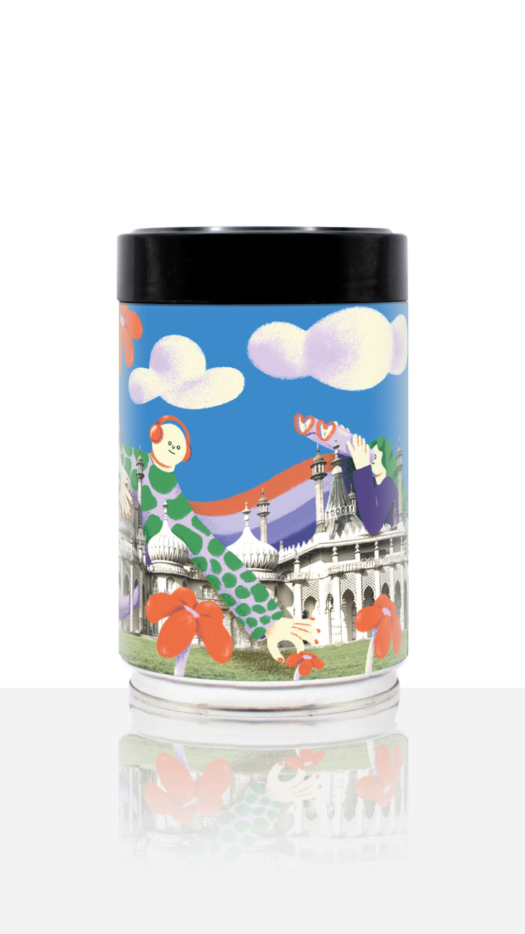 Paula ( CosmicPe ) Collectable Art Coffee Tin - 250g Luxury Blend Coffee | Free UK Delivery - Image 4