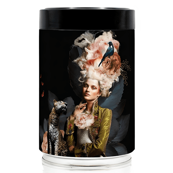 Catarina Diaz - Burgundy Between Two Worlds - Collectable Art Coffee Tin | 250g Luxury Blend Coffee | Free UK Delivery