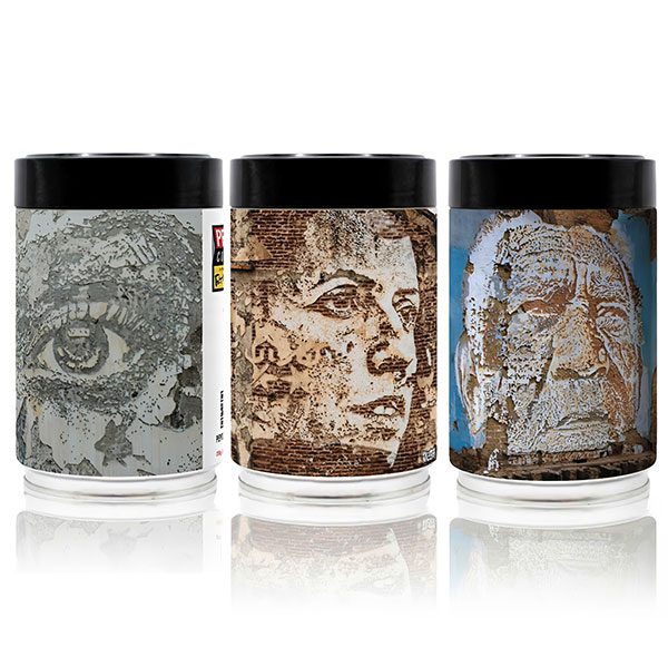 Vhils - Complete Set - 3 Collectable Coffee Tins / 750 g Luxury Blend Coffee / Free UK Delivery
